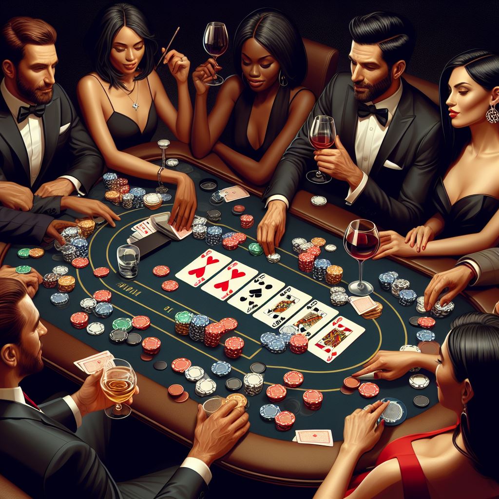 Bermain poker di kasino
