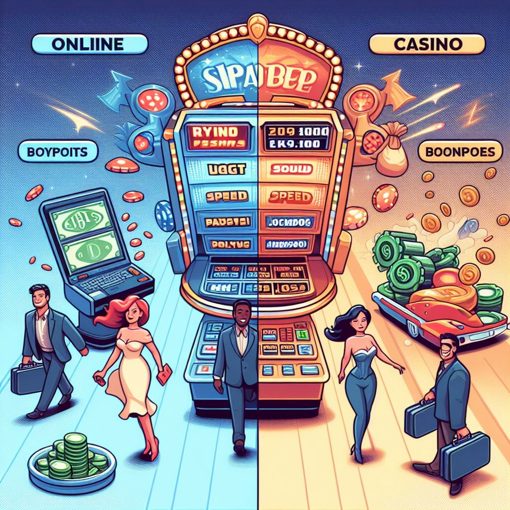 Slot Online vs Slot Kasino: Perbandingan Pengalaman Bermain