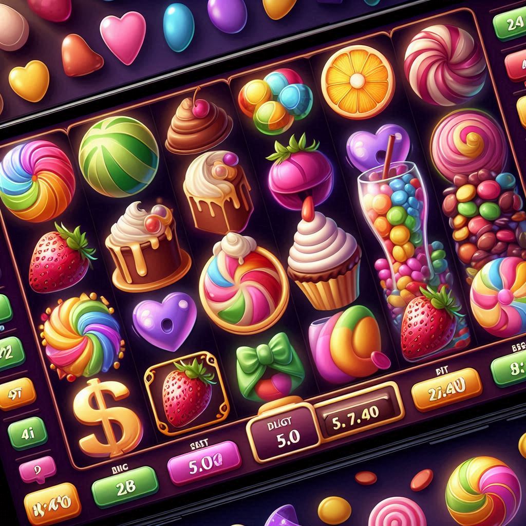 Simbol Slot Candy Bonanza